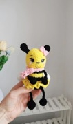 Pszczółka na szydełku, bee handmade 