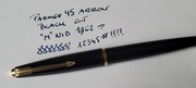 pióro wieczne Parker 45 Arrow Black - Vintage 1962