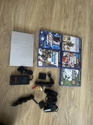 Play station 2 ps2 slim zasilacz pad gry karta Pam