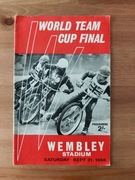 żużel program World Cup Final 1968 Wembley