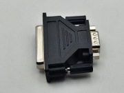 Adapter przejściówka DB25 - DE9, RS232, COM