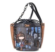 Anekke Contemporary – torebka kubełek z łańcuszkiem