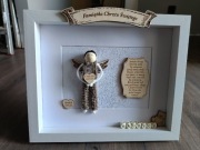 Pamiątka Pierwszej Komunii Świętej lub Chrztu Świętego dla chłopca 