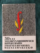 50 lat międzynarodowych konkursów imienia Henryka Wieniawskiego 