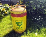 Stara Butla gazowa BP Gas Mannesmann – Vintage / Loft / Baza DIY