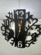 Zegar ścienny, zegar, zegar nowoczesny, zegar meta