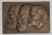 Plakieta Marks Engels Lenin