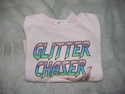 ciepła bluza brokat H&M roz.158/164