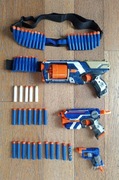 Zestaw NERF Strongarm Firestrike Jolt z opaskami na naboje