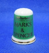 Naparstek Kolekcjonerski Porcelanowy English  - Marks&Spencer 