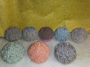 Świeczki sojowe kule róż . PROMOCJA!