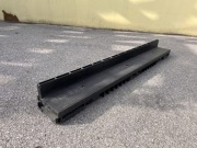 Korytko z tworzywa PCV z pokrywą szczelinową, odwodnienie liniowe 1 m