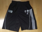 Czarne spodenki męski koszykarskie Adidas, roz. S