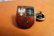Parczew Powiat Herb pin przypinka
