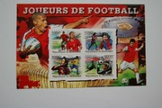 Burundi Sw 2162-65** znani piłkarze p.nożnej /ms/
