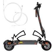 Kukirin G4 komplet białych linek hamulcowych (przód + tył)