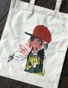 Torba bawełniana torebka tote bag bawełna Billie Eilish