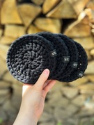 Bawełniane podkładki pod kubki 6 szt.