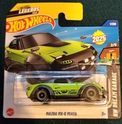 HOT WHEELS 2025 MAZDA MX-5 MIATA HW LEGENDS TOUR 1/250 HYW18