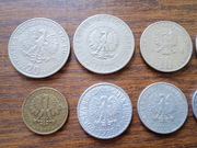 1976 rok. Monety PRL. 10 monet. Komplet.