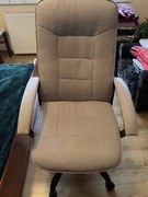 Krzesło biurowe SKODSBORG szary tkanina