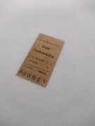 Magnes Bilet Kraski - Poddebice