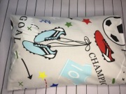 Poszewka bawełniana na poduszkę 50x60 piłka nożna ,boisko.