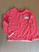 58. Czerwona bluzka na długi rękaw rozmiar 110