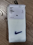 Skarpety Getry Piłkarskie Nike Classic Football Dri-Fit Białe Nowe 42-46
