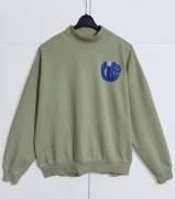 Bluza Z Półgolfem Bawełniana Zielona H&M |R. 170/L