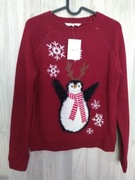 Nowy z metką świąteczny sweter rozmiar XS marki C&A