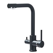 Bateria kuchenna Osmoza - Seria 1 Czarna Chrom