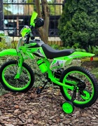 Rower CROSS 16 cali zielony/czerwony 