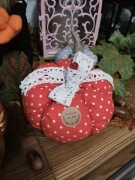 Dynia jesienna ręcznie uszyta 