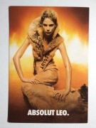 Reklama ABSOLUT LEO. designer Richter