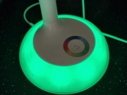 Lampka NELSON LED WHITE 3 poz. jasn. szczelność IP20 12 barw LED wiek +12mc