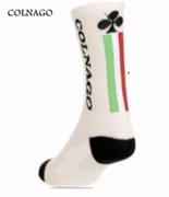 Colnago Long SKARPETY białe NA ROWER rowerowe rozm. stopy 24-28cm 39-45 EU