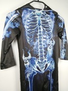 Kostium szkielet świecący efekt kombinezon Halloween Tu 5/6l