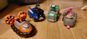Psi Patrol Spin Master 4 figurki z pojazdami Chase Rocky Zuma Skye