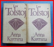 LEW TOŁSTOJ - ANNA KARENINA - T. 1-2 - KOMPLET