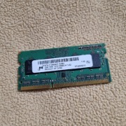 Pamięć RAM Laptop 2GB Micron DDR3 1333MHz PC3-10600S