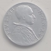 Watykan - PIUS XII - 5 lirów - 1953r.