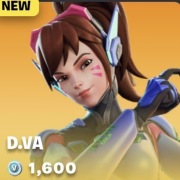 Fortnite Skin D.VA Overwatch - Podarunek Ze Sklepu, V-dolce Skórka Item DVA