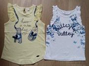 2 bluzki dla dziewczynki 98/104