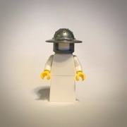 LEGO hełm rycerski z rondem srebrny 30273 Castle