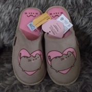 Kapcie kotek Pusheen Puszin ciapy nowe z metką rozmiar 38 laczki kotki