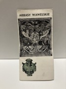 ksiązeczka broszura "arrasy wawelskie" krakow 1963r zbiory sztuki w ydawnic