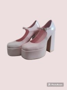 Różowe buty lolita