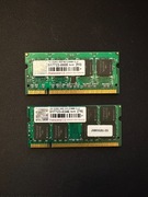 Kość RAM Transcend 3GB (2+1 GB)