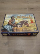 Gra planszowa El Grande 1996 Hans in Gluck Polska Instrukcja Koszulki